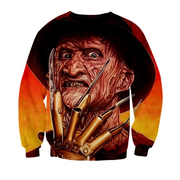 brand men sweatshirt 3d print terror comic sweatshirts hip hop streetwear fashion casual wear spring thin section, Black
brand men sweatshirt 3d print terror comic sweatshirts hip hop streetwear fashion casual wear spring thin section, Black