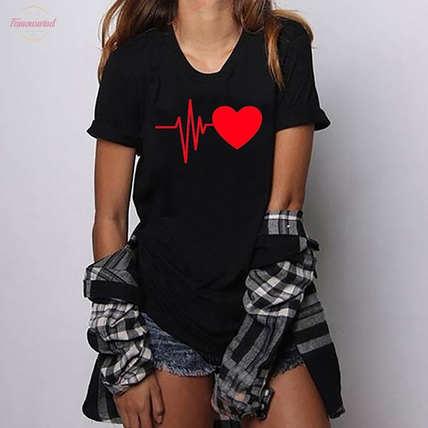 womens heart shaped print tees shirt summer casual loose short sleeved loose new t shirt casual o neck blanco mujer, White
womens heart shaped print tees shirt summer casual loose short sleeved loose new t shirt casual o neck blanco mujer, White