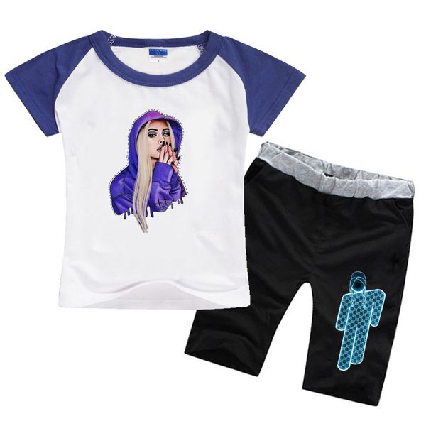 billie eilish summer t-shirt+short pants 2019 baby boys girls clothing sets clothes set outfits bebes suits 8 years old 2pcs set, White
billie eilish summer t-shirt+short pants 2019 baby boys girls clothing sets clothes set outfits bebes suits 8 years old 2pcs set, White