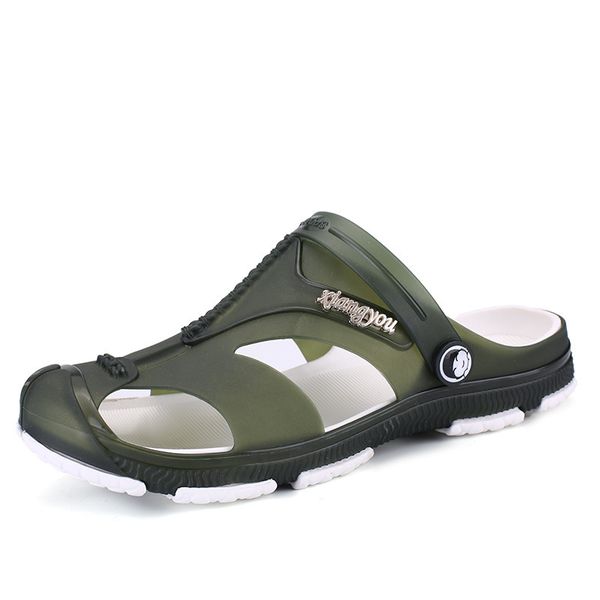 large size slippers 2019 summer new style men's sandals anti-slip sandals fashion slipper loafers, Black
large size slippers 2019 summer new style men's sandals anti-slip sandals fashion slipper loafers, Black