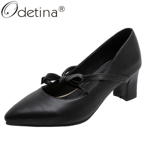 odetina women fashion office lady bow elegant sweet party shoes female block high heel slip on non-slip pointed toe dress shoes, Black
odetina women fashion office lady bow elegant sweet party shoes female block high heel slip on non-slip pointed toe dress shoes, Black