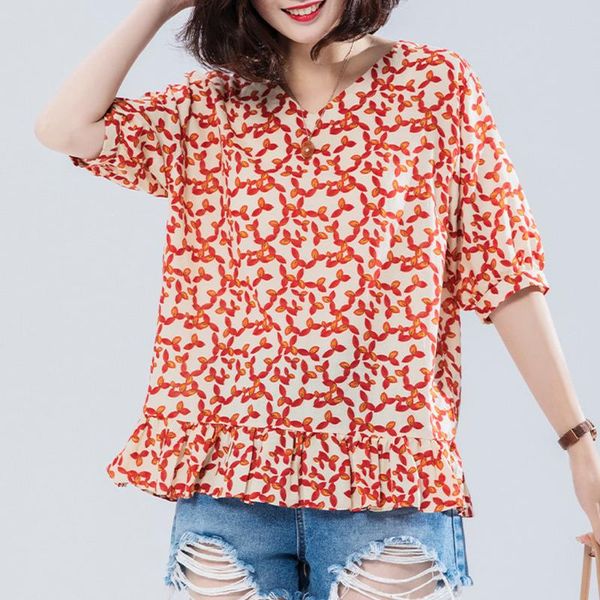 summer print loose blouse women 2020 vintage short sleeve women blouses ladies for clothes blusas mujer de moda 2020, White
summer print loose blouse women 2020 vintage short sleeve women blouses ladies for clothes blusas mujer de moda 2020, White