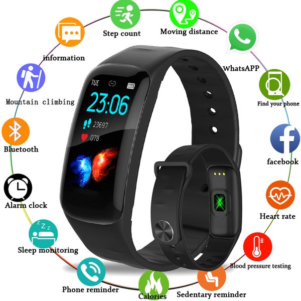 bangwei new smart woman bracelet 1.14 large screen display heart rate smart wristband fitness tracker sport watch ios android, Slivery;brown
bangwei new smart woman bracelet 1.14 large screen display heart rate smart wristband fitness tracker sport watch ios android, Slivery;brown