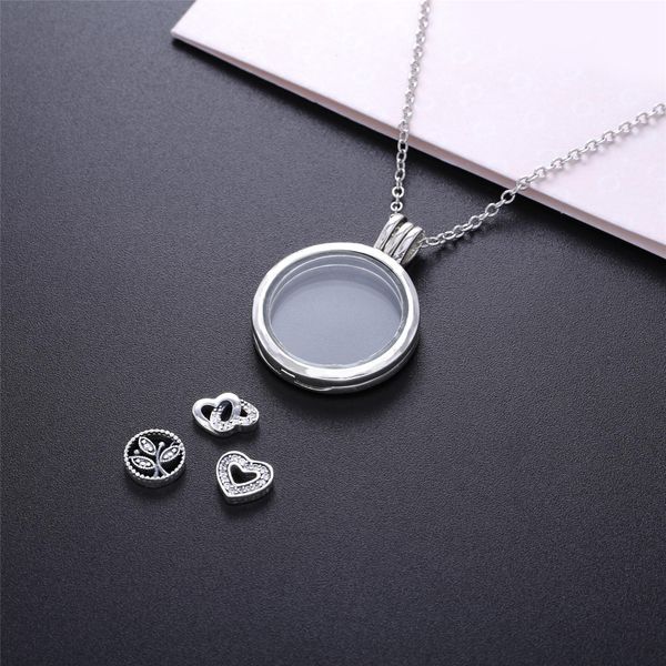 fashion925 sterling silver floating locket pan necklace with clear cubic zirconia glass for women gift diy jewelry3908711
fashion925 sterling silver floating locket pan necklace with clear cubic zirconia glass for women gift diy jewelry3908711