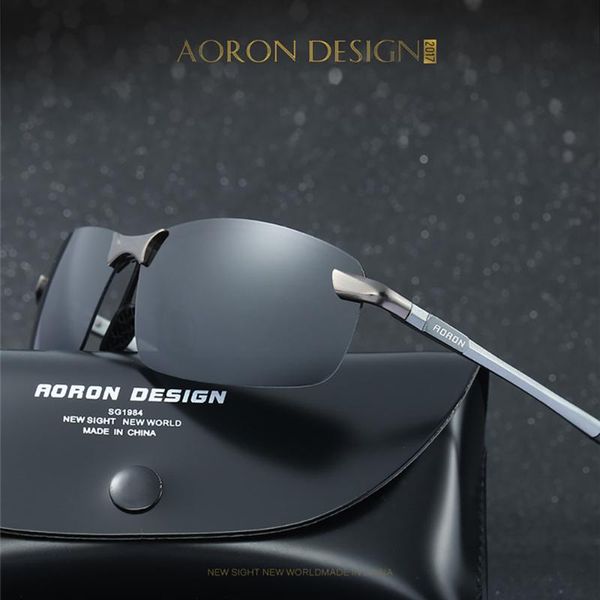 aoron fashion men driving polarized sunglasses retro style aluminium frame polarized lens uv400 anti-glare goggles, White;black
aoron fashion men driving polarized sunglasses retro style aluminium frame polarized lens uv400 anti-glare goggles, White;black