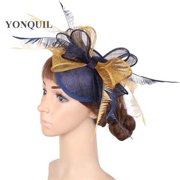 charming formal dress feather fedora hat ladies fashion fascinator wedding hats nice headpiece with fancy feathers, Blue;gray
charming formal dress feather fedora hat ladies fashion fascinator wedding hats nice headpiece with fancy feathers, Blue;gray
