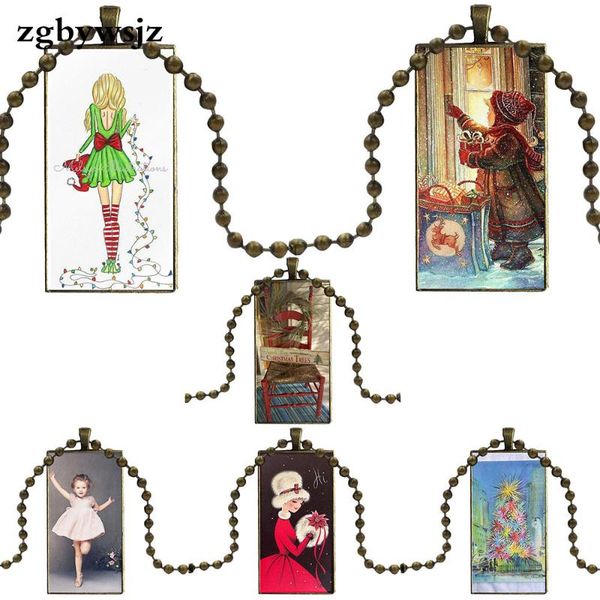 for fashion glass cabochon pendant necklace women steel color choker rectangle necklace fashion painted christmas cute, Silver
for fashion glass cabochon pendant necklace women steel color choker rectangle necklace fashion painted christmas cute, Silver