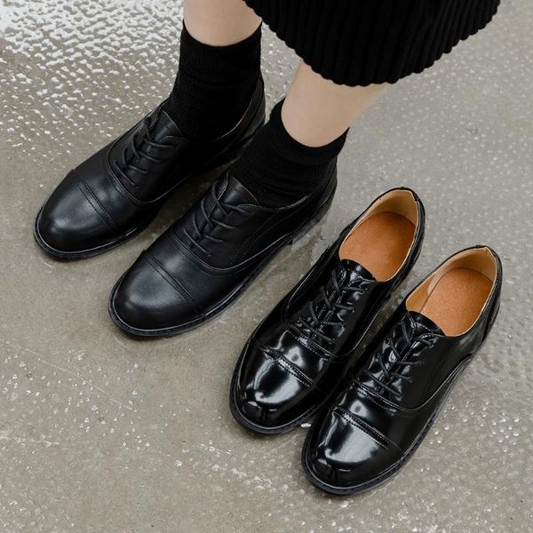 plus size 34-40 genuine leather women oxford shoes flats women's brogue leather classic full black flat office derby female shoe
plus size 34-40 genuine leather women oxford shoes flats women's brogue leather classic full black flat office derby female shoe