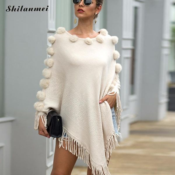 2019 winter spring sweaters ponchoes white fashion knitting capes cloak irregular tassels pullovers knitted streetwear sweater, Black
2019 winter spring sweaters ponchoes white fashion knitting capes cloak irregular tassels pullovers knitted streetwear sweater, Black