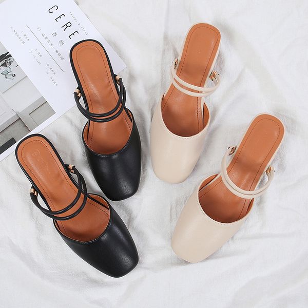 closed toe slippers women chunky heels outside slides casual mule elegant narrow band slip on loafers shoes zapatos mujer, Black
closed toe slippers women chunky heels outside slides casual mule elegant narrow band slip on loafers shoes zapatos mujer, Black