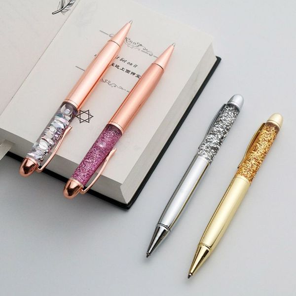 creative crystal sequin ball point pen signature writing tools student office, Blue;orange
creative crystal sequin ball point pen signature writing tools student office, Blue;orange