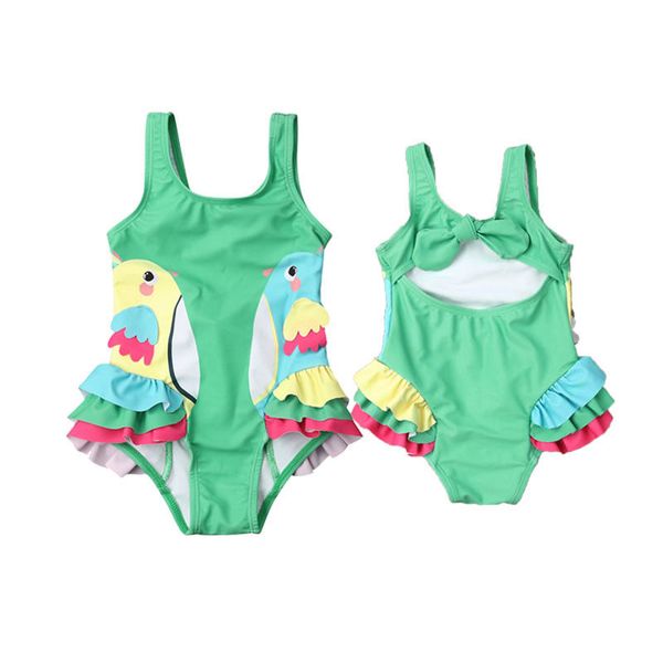new summer newborn baby girls two birds bikini swimwear swimsuit bathing beach one piece, White
new summer newborn baby girls two birds bikini swimwear swimsuit bathing beach one piece, White