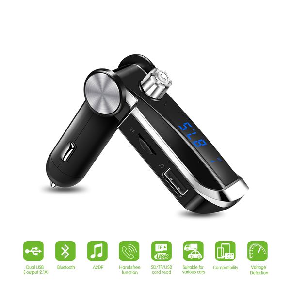 rotatable bluetooth fm transmitter mp3 radio modulator car kit u disk tf audio player lcd display dual usb car charger
rotatable bluetooth fm transmitter mp3 radio modulator car kit u disk tf audio player lcd display dual usb car charger