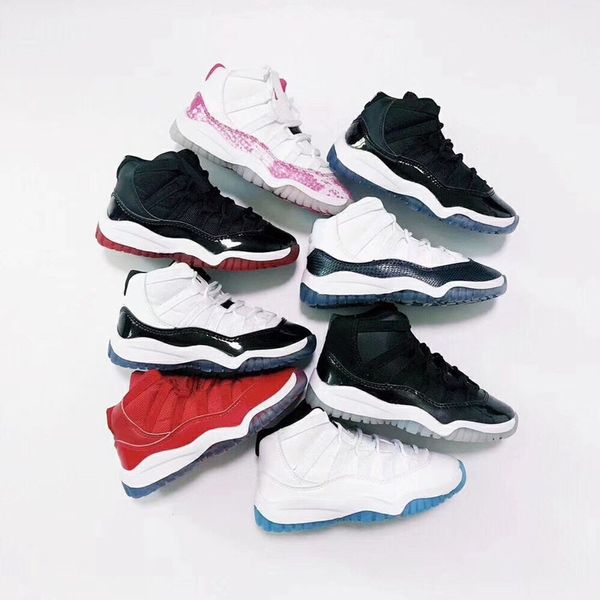 xi 11s gym red kids баскетбольные кроссовки темно-синий змеиная кожа розовый конкорд дети 11 мальчики девочки кроссовки малыш космический дж, Black
xi 11s gym red kids баскетбольные кроссовки темно-синий змеиная кожа розовый конкорд дети 11 мальчики девочки кроссовки малыш космический дж, Black