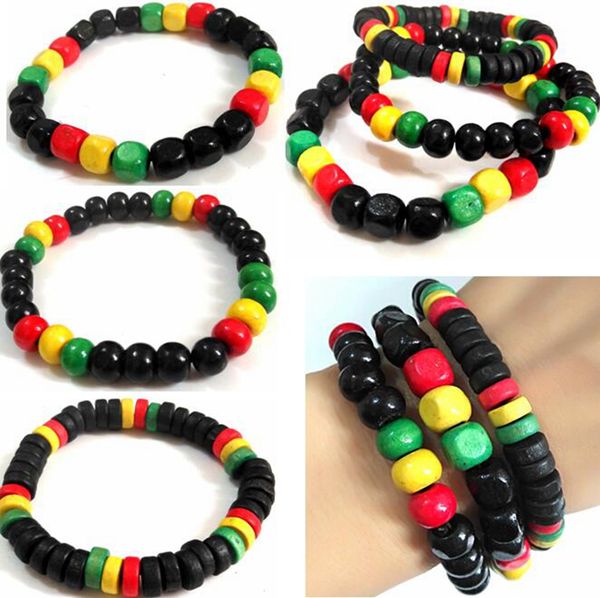 Деревянные бусины эластичные браслеты Африка стиль Свобода бисером панк браслет
Деревянные бусины эластичные браслеты Африка стиль Свобода бисером панк браслет