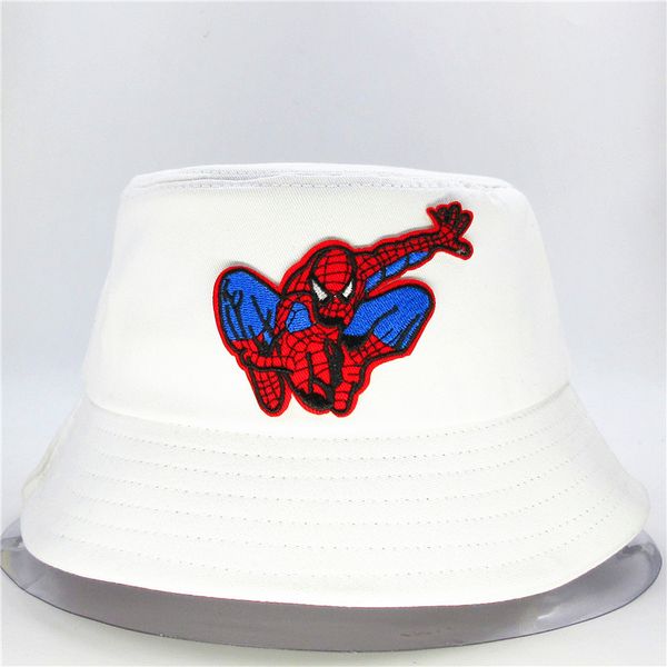 2020 new style cartoon spider man embroidery bucket hat fisherman hat outdoor travel sun cap hats for men and women 251
2020 new style cartoon spider man embroidery bucket hat fisherman hat outdoor travel sun cap hats for men and women 251