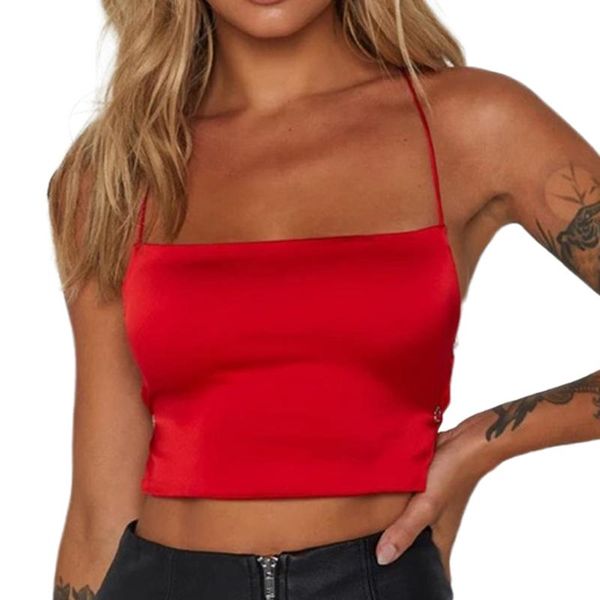 women's swimwear 2021 summer women crop strapless backless lace up tank solid color red/black, White;black
women's swimwear 2021 summer women crop strapless backless lace up tank solid color red/black, White;black