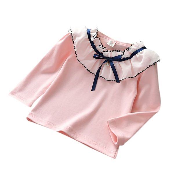 girls shirts autumn baby toddler kids girls cotton lace bow shirt blouse long sleeve round neck children casual shirts, White;black
girls shirts autumn baby toddler kids girls cotton lace bow shirt blouse long sleeve round neck children casual shirts, White;black