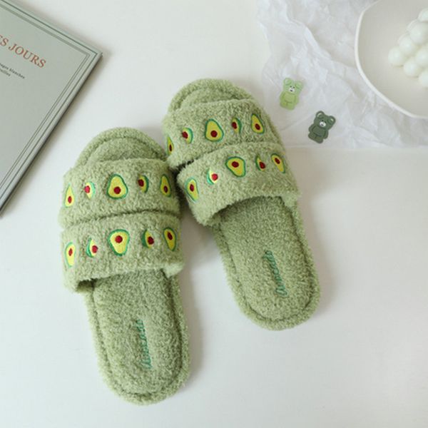 avocado strawberry cherry embroidery summer fluffy slippers antiskid indoor slippers female women shoes, Black
avocado strawberry cherry embroidery summer fluffy slippers antiskid indoor slippers female women shoes, Black