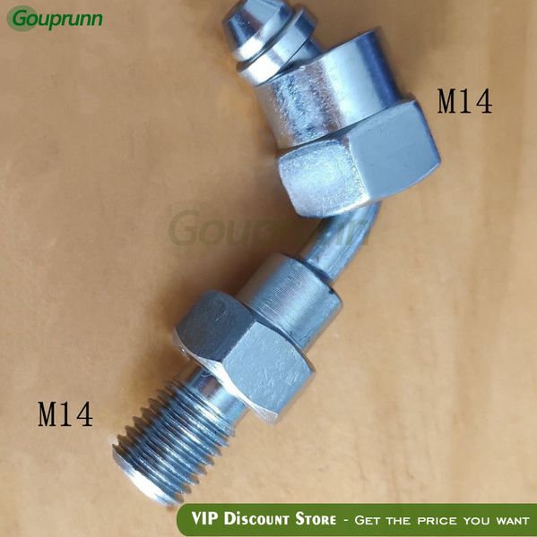

common rail tube conversion joint m14-14 m12-14 to the common rail tube, common pump connect joint