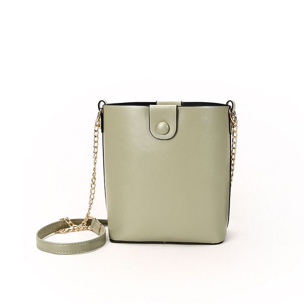 graceful bag new korean style women's bag double chain bucket shoulder cross-body leather brands
graceful bag new korean style women's bag double chain bucket shoulder cross-body leather brands
