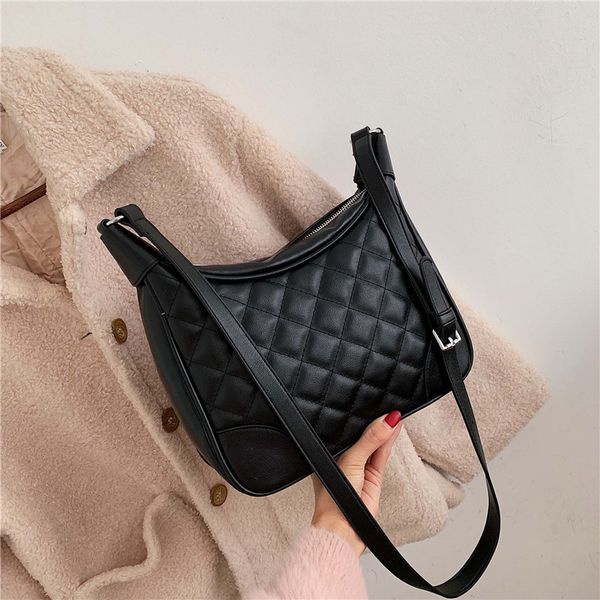 small shoulder bags for women pu leather baguette bag elegant messenger bags diamond check totes
small shoulder bags for women pu leather baguette bag elegant messenger bags diamond check totes