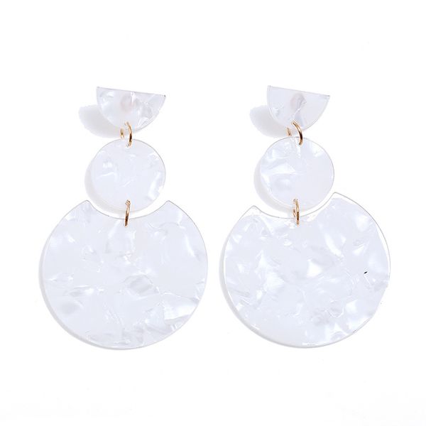 europe and america exaggeration autumn and winter versatile ear rings fashion simple semi-circular geometry earrings cellulose a, Silver
europe and america exaggeration autumn and winter versatile ear rings fashion simple semi-circular geometry earrings cellulose a, Silver