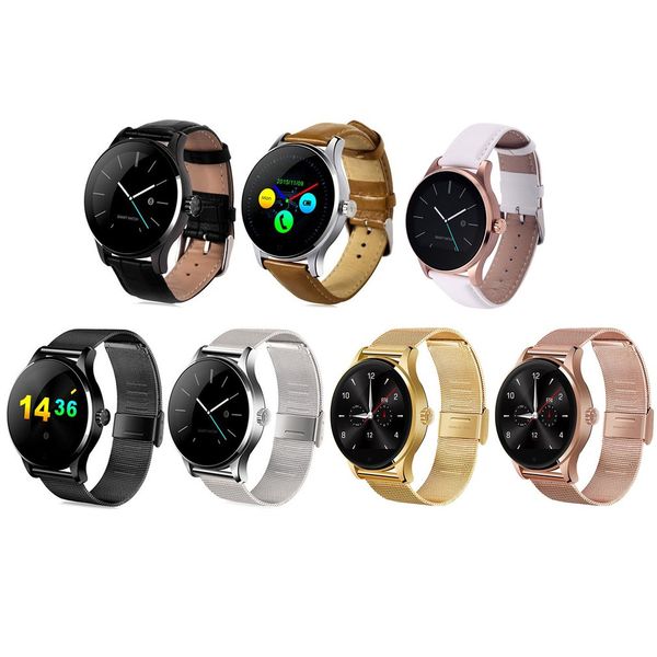 smart watch tracker bluetooth leather/steel wristwatch heart rate monitor sports pedometer dialing smartwatch for android ios, Slivery;brown
smart watch tracker bluetooth leather/steel wristwatch heart rate monitor sports pedometer dialing smartwatch for android ios, Slivery;brown