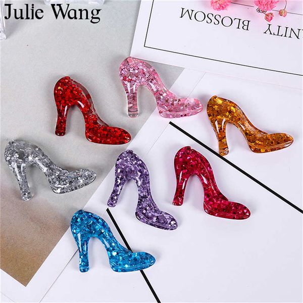 julie wang 20pcs resin high heels charms multicolor pendants jewelry making accessory table props decoration, Bronze;silver
julie wang 20pcs resin high heels charms multicolor pendants jewelry making accessory table props decoration, Bronze;silver
