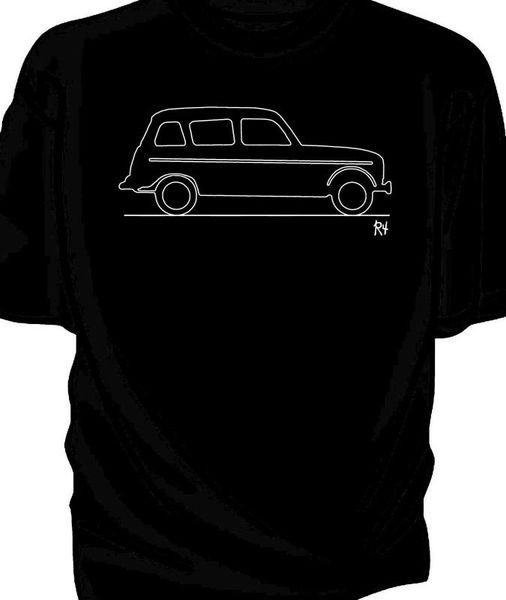 original sketch classic car t-shirt renault 4, White;black
original sketch classic car t-shirt renault 4, White;black