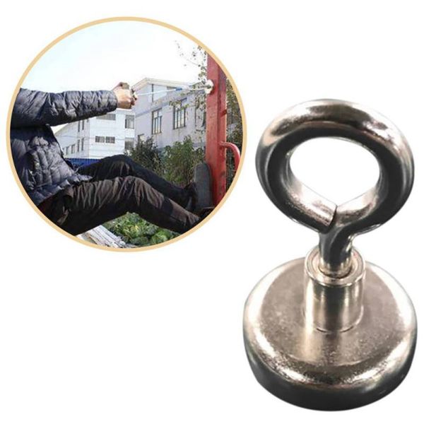 strong powerful magnetic hook durable salvage magnets pot hunting fishing magnets hook magnet detector household gadget
strong powerful magnetic hook durable salvage magnets pot hunting fishing magnets hook magnet detector household gadget