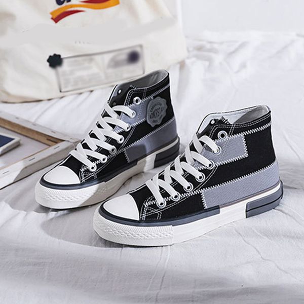 canvas flat shoes women casual sneakers dropshipping patchwork ladies flats high female fashion platform students shoe, Black
canvas flat shoes women casual sneakers dropshipping patchwork ladies flats high female fashion platform students shoe, Black