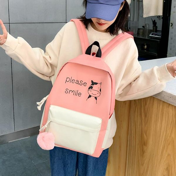 4pcs/set fashion canvas shoulders bags hit color durable casual fashion female large capacity backpacks with pencil case
4pcs/set fashion canvas shoulders bags hit color durable casual fashion female large capacity backpacks with pencil case