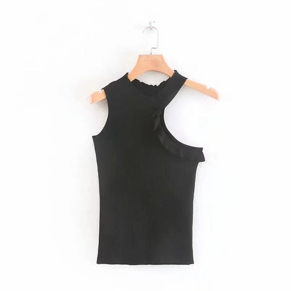 women's tanks & camis ltd1199127 2021 solid knitting high stretchable o-neck stringy selvedge sleeveless women waistcoat camisole vest, White
women's tanks & camis ltd1199127 2021 solid knitting high stretchable o-neck stringy selvedge sleeveless women waistcoat camisole vest, White