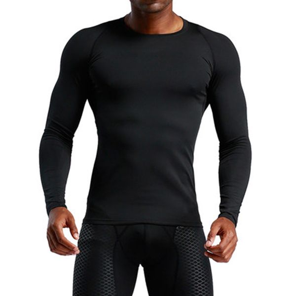 running suits men sports shirt sportswear compression fitness clothing new athletic t shirts quick dry clothes running, Black;blue
running suits men sports shirt sportswear compression fitness clothing new athletic t shirts quick dry clothes running, Black;blue