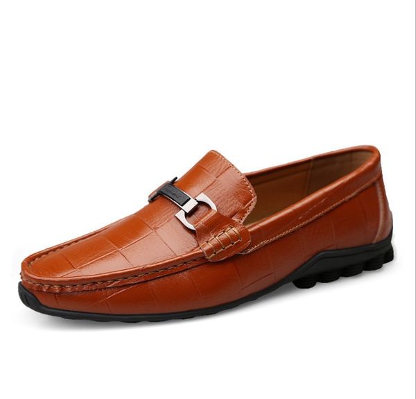 new men shoes leather genuine casual loafers men moccasins slip-on soft flats footwear lightweight driving shoes, Black
new men shoes leather genuine casual loafers men moccasins slip-on soft flats footwear lightweight driving shoes, Black