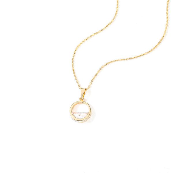 new simple temperament hollow round pendant necklace personalized wild semicircular crystal zircon clavicle chain necklace, Silver
new simple temperament hollow round pendant necklace personalized wild semicircular crystal zircon clavicle chain necklace, Silver
