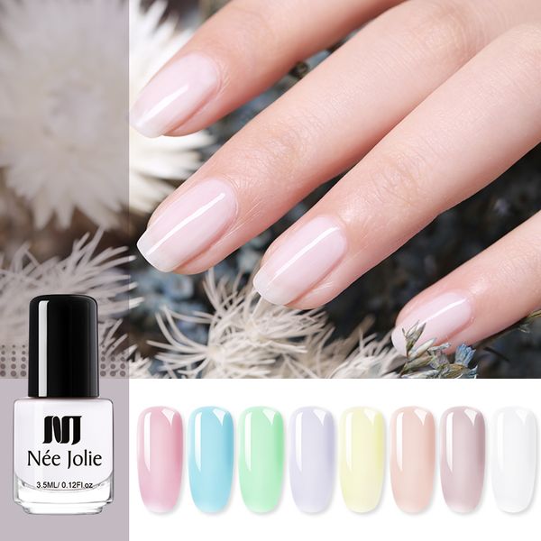 nee jolie translucent jelly nail polish semi-transparent 3.5ml pink white mixed color manicure nail art polish varnish
nee jolie translucent jelly nail polish semi-transparent 3.5ml pink white mixed color manicure nail art polish varnish