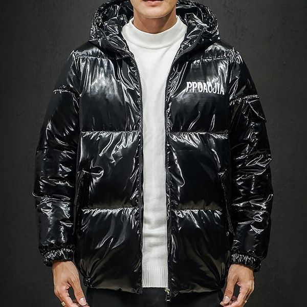 parka windproof winter jacket men men's winter solid color outwear casual zipper coat thickened warm coat erkek mont, Black
parka windproof winter jacket men men's winter solid color outwear casual zipper coat thickened warm coat erkek mont, Black