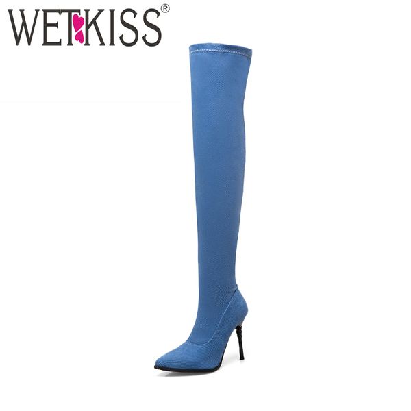 wetkiss ђпеѬ болой ѬазмеѬ 32-50 джинове вокие каблђки женкие апоги sexy over the knee b, Black
wetkiss ђпеѬ болой ѬазмеѬ 32-50 джинове вокие каблђки женкие апоги sexy over the knee b, Black