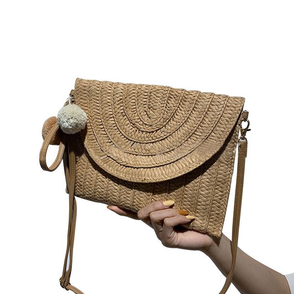 women holiday summer straw shoulder bags hand-woven handbag beach crossbody clutch bag ladies solid beach bags
women holiday summer straw shoulder bags hand-woven handbag beach crossbody clutch bag ladies solid beach bags