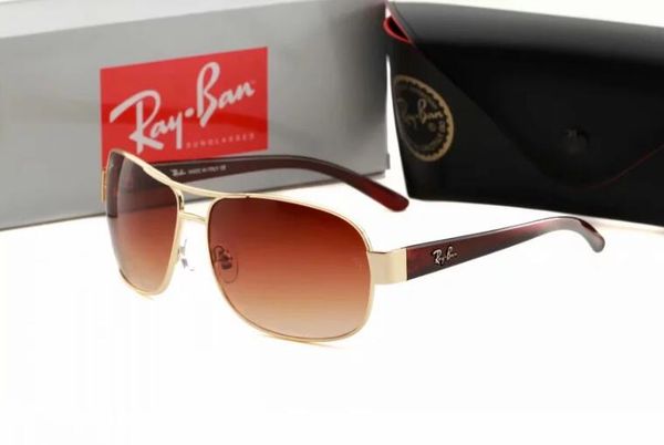 1pcs classic pilot sunglasses designer brand mens womens sun glasses eyewear gold metal grglass lenses brown cas 0171, White;black
1pcs classic pilot sunglasses designer brand mens womens sun glasses eyewear gold metal grglass lenses brown cas 0171, White;black