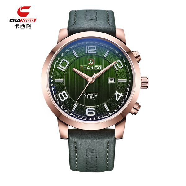 chaxigo brand casual fashion men watch student round quartz leather strap waterproof sport wristwatch men christmas gift, Slivery;brown
chaxigo brand casual fashion men watch student round quartz leather strap waterproof sport wristwatch men christmas gift, Slivery;brown
