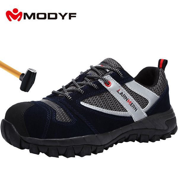 modyf protective shoes breathable safety shoes men's lightweight steel toe piercing work single mesh sneakers, Black
modyf protective shoes breathable safety shoes men's lightweight steel toe piercing work single mesh sneakers, Black