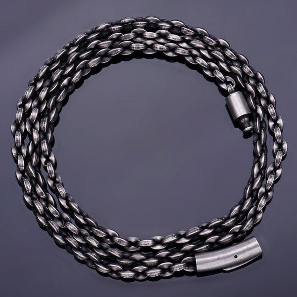 vintage black mens necklaces classic o link chains 4.5mm wide long necklace for men 316l stainless steel jewelry male dropship, Silver
vintage black mens necklaces classic o link chains 4.5mm wide long necklace for men 316l stainless steel jewelry male dropship, Silver