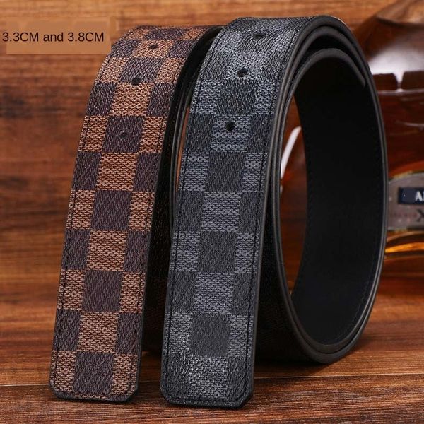 suitable for zhlv buckle men's headless genuine leather plaid without belt head presbyopic belt men's cowhide without buckle, Black;brown
suitable for zhlv buckle men's headless genuine leather plaid without belt head presbyopic belt men's cowhide without buckle, Black;brown