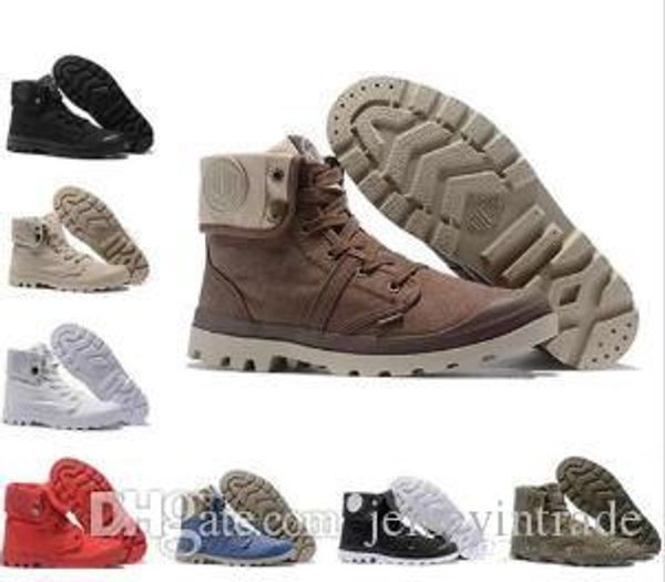 r new palladium pallabrouse men high army military ankle mens women boots canvas sneakers casual man anti-slip designer shoes 36-45, Black
r new palladium pallabrouse men high army military ankle mens women boots canvas sneakers casual man anti-slip designer shoes 36-45, Black