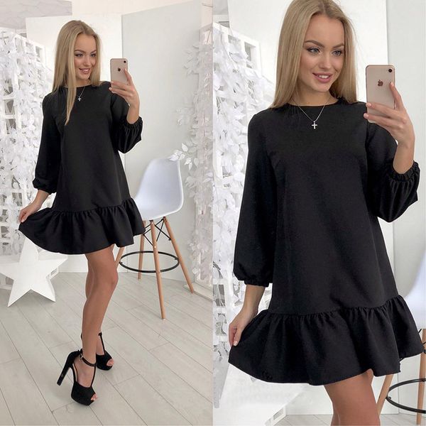 autumn new style women solid petal long sleeve pleated dress 2018 loose vestidos fall sashes dresses988
autumn new style women solid petal long sleeve pleated dress 2018 loose vestidos fall sashes dresses988