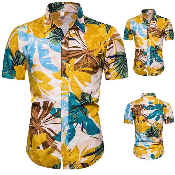 men's summer creative hawaii beach resort short sleeve printed business casual fashion personality slim shirt mens dress shirts, White;black
men's summer creative hawaii beach resort short sleeve printed business casual fashion personality slim shirt mens dress shirts, White;black
