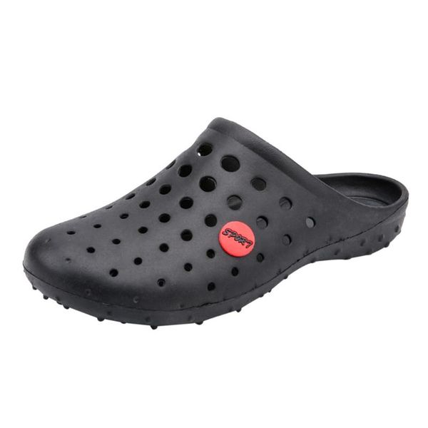 2020 summer mens fashion flats beach shoes sea non-slip breathable hole shoe sports rubber slip on men sandals, Black
2020 summer mens fashion flats beach shoes sea non-slip breathable hole shoe sports rubber slip on men sandals, Black